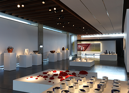 The exhibition room Ceramics “Concept”